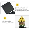 thumbnail image 7 of Sunjoy Tech Lawn Lamp Waterproof No Wiring Required Automatic On/Off Creative Shape Easy Installation Decorative 6 Styles Miniature Fairy House Solar Landscape Light Garden Supplies, 7 of 7