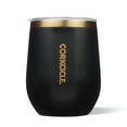 thumbnail image 2 of Corkcicle Classic 12 Ounce Steel Stemless Cup with Lid, VIP Black, 2 of 5
