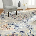 thumbnail image 2 of Home Dynamix Tremont Lincoln Bohemian Floral Area Rug, Grey/Red, 21"x35", 2 of 6