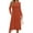 Caramel, variant on Long Sleeve Midi Dresses for Women Casual Floral Dress Flowy Fall Dresses with Pockets