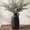 Black-204, variant on Rustic Terracotta Pottery Vase, Handcrafted Ceramic Vase for Living Room, Bathroom & Centerpiece