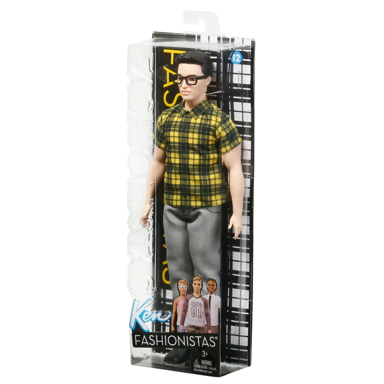 Barbie Ken Fashionistas Broad Doll 12 Chill in Check - Walmart.com