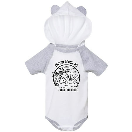 

Inktastic Summer Vacation Mode Toptail Beach North Carolina Gift Baby Boy or Baby Girl Bodysuit