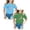 Green 1PCS & Blue 1PCS, variant on FhsagQ 2Pcs Girls Shirts Size 6 Characters Kid Girls Cute Graphic Round Neck Short Sleeve Tee Summer Casual T Shirt Tops (Size 8-9 Years)