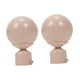 thumbnail image 3 of 2 piezas de remates para barras de cortina de ventana BLESIY decorativos de metal Rosa, 3 of 8