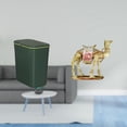 thumbnail image 2 of Cubo De Basura De Cocina Que Ahorra Espacio Y Figura De Camello De Resina, Estatua De Animal Para Inodoro, Sala De Manualidades, Estante De Entrada, Sala De Estar, Soporte De Decoración Del, 2 of 8