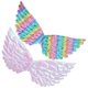thumbnail image 3 of EeaseMX 2 alas de ángel decorativas para niños, alas de hada, decoración de actuación, accesorio de cosplay, 3 of 7