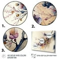 thumbnail image 3 of Designart Pink And Plum Cherry Blossom Branch I Canvas Wall Art, 3 of 5