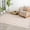 Orange, variant on Luxe Weavers Outdoor Geometric Trellis Green 4x5 Area Rug, Low Pile Carpet