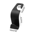 thumbnail image 2 of WREESH Car Multi-function Seat Hook Car Built-in Hook Hidden Seat Back Hook Car Creative Small Hook, 2 of 2