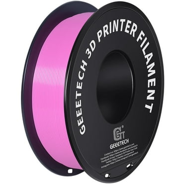 GEEETECH 3D Printer New Pink PLA Filament 1.75mm 1kg Spool (2.2lbs),Dimensional Accuracy  /- 0.03mm
