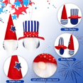 thumbnail image 3 of Pack Independence Day 4th of July Hanging Decorations, Patriotic Gnomes, Elf Plush for Veterans Day, Home Wall Decor, 3 of 4