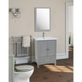 thumbnail image 3 of Elegant Lighting Danville 32" Vanity Mirror in Light Gray, 3 of 4