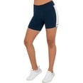 thumbnail image 4 of Athletic Works Women's Active Varsity Stripe 6.5" Bike Shorts, 4 of 5