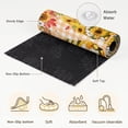 thumbnail image 6 of Area Rugs 3'x5', Sunflowers Gnomes Carpet Runner Indoor Outdoor Rugs Home Decor Aesthetic, Fall Thanksgiving Orange Checked Non Slip Mats Washable Accent Rug for Living Room Bedroom, 6 of 8