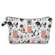 thumbnail image 1 of neceser Bolsa de maquillaje bonita, bolso de almacenamiento con cremallera, bolsa de cosméticos con estampado de gato encantador, resistente al agua, estuche portátil para lápices, color negro, gran o LIUWENJING unisex, 1 of 2
