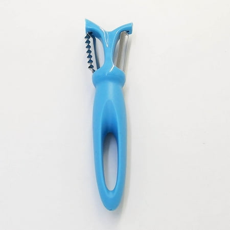 

Skpblutn Kitchen Product Double Headed Melon and Fruit Planer Fruit Multi Purpose Planer Fruit Planer Fruit Knife Peelers for Kitchen Blue