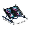 Aluminum Laptop Cooling Pad Laptop Coolers for Notebook Gaming Fan