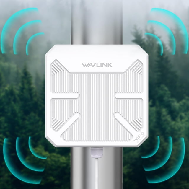 Extensor WiFi 6 para exteriores WAVLINK AX3000 para acampar, granja