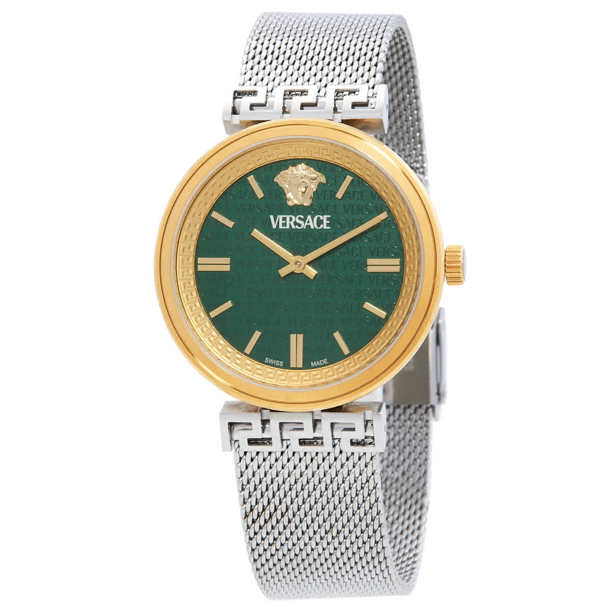 Versace V-Icon Quartz White Dial Ladies Watch VEUCA0724 