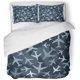 thumbnail image 1 of Juego de ropa de cama de 3 Piezas ABPHQTO Funda de edredón de Camuflaje Azul Marino Tamaño Twin, 1 of 1