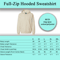 thumbnail image 2 of Gildan Softstyle Full-Zip Hooded Sweatshirt, Men's Fleece Pullover Sand Hoodie, 2XL, 2 of 5