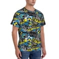 thumbnail image 5 of Rocae Goal Time for Men's Moisture-Wicking Crew Tee - T-Shirt for Sports, Outdoor Activities, and Casual WearX-Large, 5 of 9