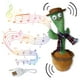 thumbnail image 1 of Cactus Bailarin, Cactus Parlante Que Habla y Repite lo Que Dices, Cactus con 120 Canciones, Juguete con Sonido, Peluche para Niños y Niñas Divertido y Educativo, 1 of 5