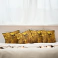 thumbnail image 7 of Ambesonne Art Throw Pillow Cover 4 Pack, Vintage Woman Drawing, 20", Ginger Earth Yellow, 7 of 7