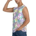 thumbnail image 3 of Picia Sea Turtles mens Cotton Tank Undershirts , Moisture-wicking Ribbed Tanks, Lightweight Cotton Tank Undershirts-Large, 3 of 8