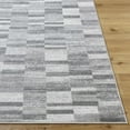 thumbnail image 2 of Hauteloom Cherie Living Room, Bedroom Area Rug - Contemporary - Metallic Silver, Silver Gray, Light Silver - 18" x 18" Sample, 2 of 6