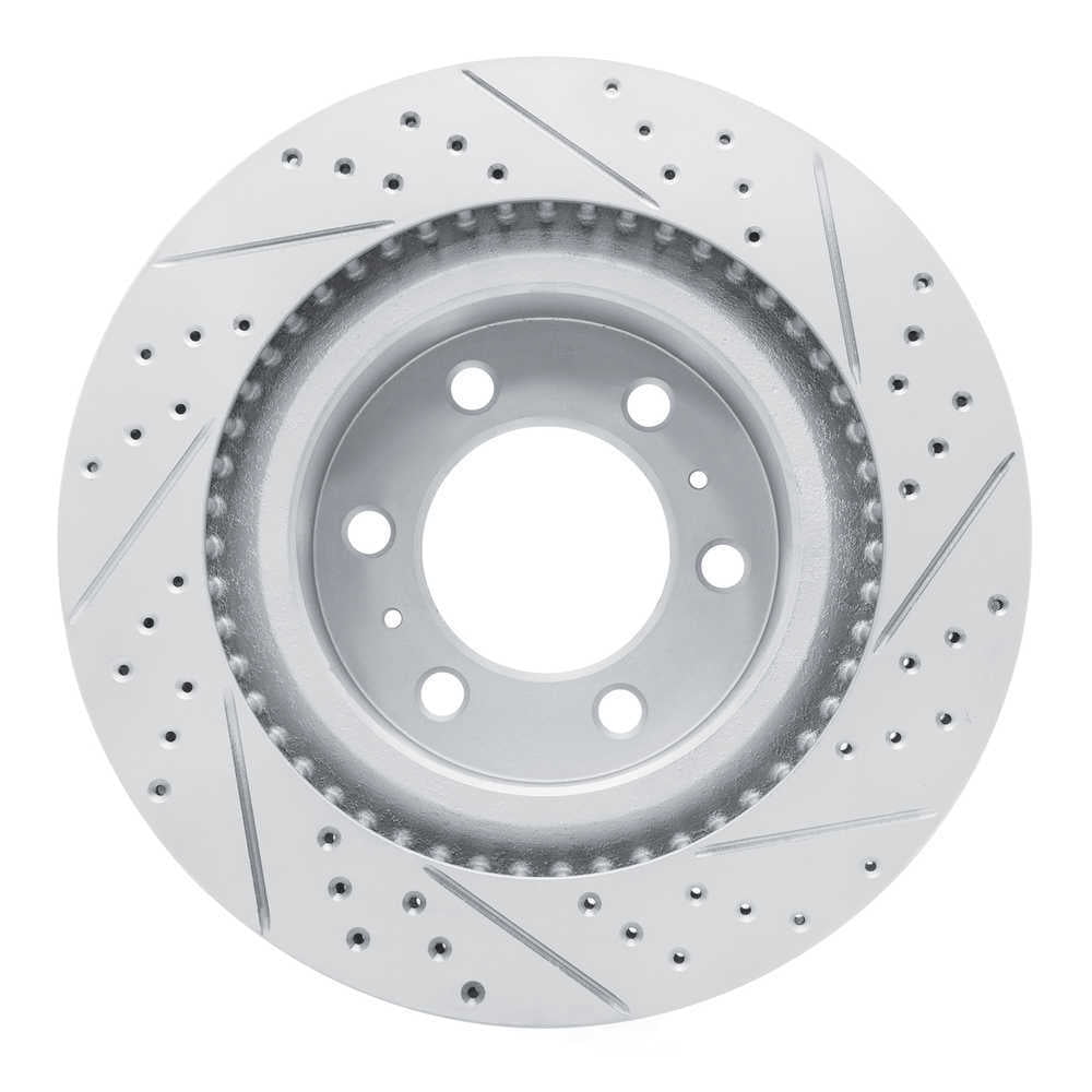 Dynamic Friction Company 830-76162L DFC Geoperformance Rotor - Drilled and Slotted