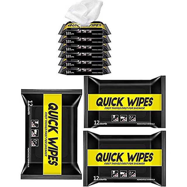 Tal descuento 3 uds toallitas de limpieza rápida para zapatillas de deporte limpiadores de zapatos de detergente fuerte rápido y fácil