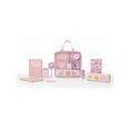 thumbnail image 2 of Justice Pink Tote Stationery Set, 10 Piece Unisex Handbag Set for Children Ages 6 and up, 2 of 5
