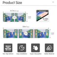 thumbnail image 3 of Yayeee Faucet Mat for Kitchen Sink 14.7" Diatomite Long Splash Guard Pad, Green Seaside, 3 of 7