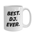 thumbnail image 4 of Best DJ Ever Mug â€“ Gift for DJ Lover - Funny Tea Hot Cocoa Coffee Cup - Novelty Birthday Christmas Anniversary Gag Gifts Idea, 4 of 4