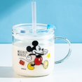 thumbnail image 5 of Cartoon Transparent Milks Cup With Measurement Scales & Lid Spill Proof Straw, 5 of 5