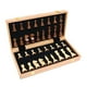 thumbnail image 2 of de estándar de de ajedrez clásico caja de almacenamiento plegable, ajedrez con Chesspieces y ranuras de almacenamiento para SM SunniMix ajedrez plegable, 2 of 8