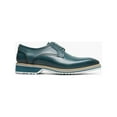 thumbnail image 2 of Stacy Adams Barringer Plain Toe Oxford Walking Shoes Teal 25722-444, 2 of 7