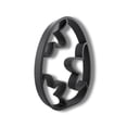 thumbnail image 3 of Bubbly Stars Easter Egg Decor, Minimalist Line Art Sculpture Accent, 3 of 7