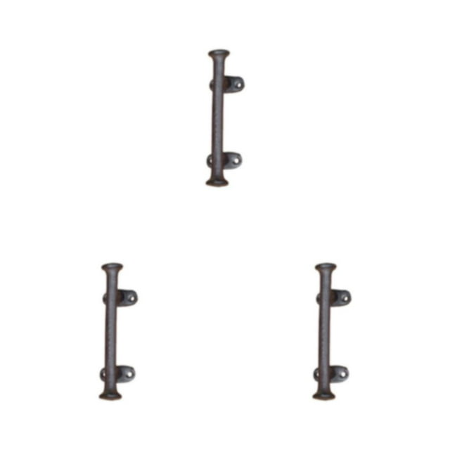 Wweixi Craft Door Handle With Solid Construction Comfortable Grip Easy To Install Black S 7867 3Set
