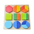thumbnail image 2 of Montessori Peg puzzle playing Toy Rompecabezas de Aprendizaje para Regalos Navideños, 2 of 9