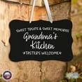 thumbnail image 2 of LifeSong Milestones Granparents Wood Hanging Sign for Home Decorations 8x12 - Grandma’s Kitchen, 2 of 10