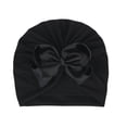 thumbnail image 2 of Baby Turban Big Hair Bow Baby Hat Baby Girl Soft Beanie Cap Newborn Infant Toddler Kid Headwrap, 2 of 2