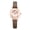 Gray, variant on Women's Petal Shape Watch: Roman Numeral Hour Marker Lether Band Dress Wistwatch - Casual Business