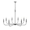 thumbnail image 4 of Millennium Lighting 29608-MB Savanne 8 Light 48" Wide Taper Candle Style Chandelier -, 4 of 5