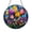 Acrylic 3.5 Inch, variant on Colorful Hot Air Balloons Stained Glass Style Suncatcher Window Hanging, Sky Over Clouds Sun Catcher Ornament, Whimsical Balloon Window Art Decor, Decorative Scenic Window Hanging Gift