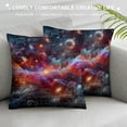 thumbnail image 3 of JRXY  Math Equation Throw Pillow Covers Galaxy Solar System Decorative Pillowcase for Sofa Bed Car Mathematics Formula Biology Cushion Cover Geometry Science Outdoor Pillows Covers White, 3 of 5