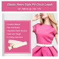 thumbnail image 4 of Women Girls Waist Band Stylish Adjustable Bow Knot with Buckle Leash PU Straps Belts, 4 of 6