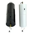 thumbnail image 3 of Shengyu Easy Hook Installation Solar Powered Wind Spinners Motor Rotating Motor For Wind Chimes And Garden white, 3 of 4